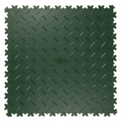 Vinylgolv PVC 508x508 mm - Grn