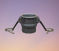 KAMLOCK TYP D ALUMINIUM i gruppen Tillbehör / Övrigt / Kopplingar hos Rubbernstuff.com (24013)