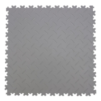 Vinylgolv PVC 508x508 mm - Ljusgr i gruppen Klickgolv / Vinylgolv PVC diamant hos Rubbernstuff.com (300172)