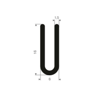 Product Image for U-list (Homogent gummi) 3mm - 50 meter                                