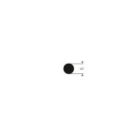 Product Image for Rund list (homogent gummi) EPDM 5 mm - 25 meter                       