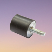 Vibrationsdämpare Typ B - 10x10mm / M4x6- 4-Pack i gruppen Vibrationsdämpare / Typ B - Cylindrisk hos Rubbernstuff.com (B1010)