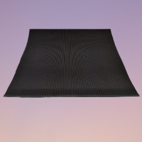 Gummimatta - Smalrfflad