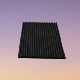 Ribbmatta 14x1530x3100mm Oljebestndig