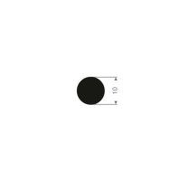 Rund list (homogent gummi) EPDM 10 mm - 25 meter