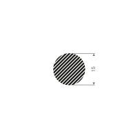Rund list (cellgummi) EPDM 15 mm - 25 meter