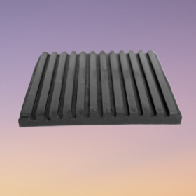 Vibrationsplatta 100x100x8 mm - 4 pack