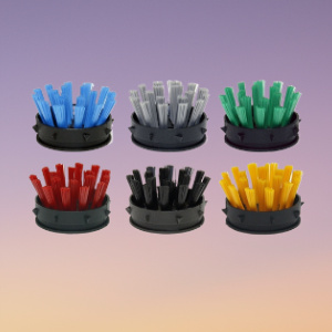 Borstar till ringgummimatta 10-pack