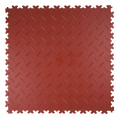 Vinylgolv PVC 508x508 mm - Terracotta