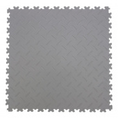 Vinylgolv PVC 508x508 mm - Ljusgrå